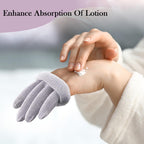 MIG4U cotton ice silk spa gloves laid flat