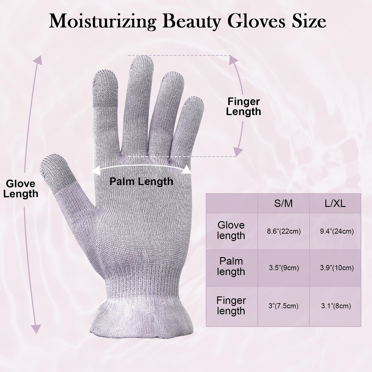 MIG4U cosmetic treatment gloves worn on hands