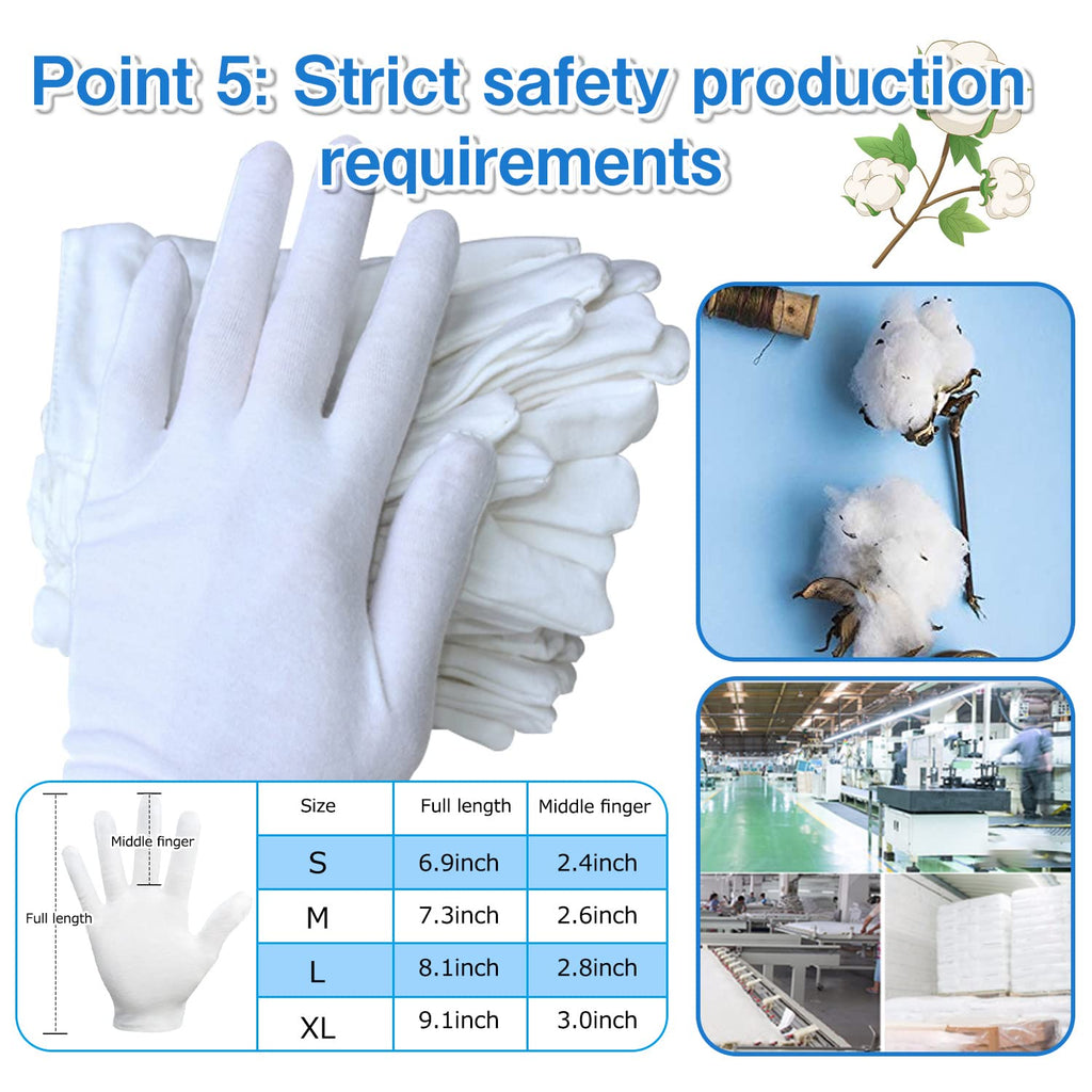 Pangtiku cotton gloves packaging and product overview