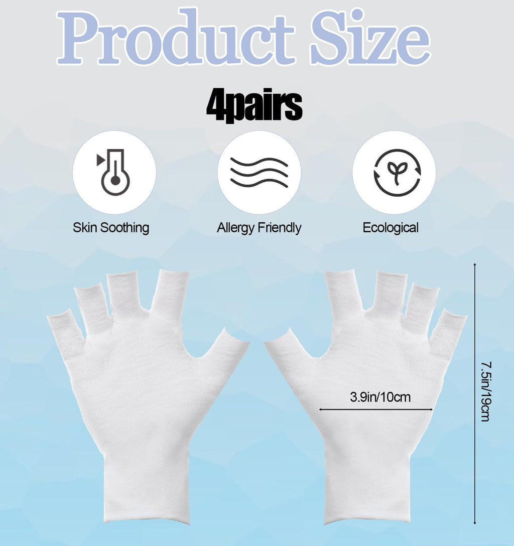 ValueBargain cotton gloves showing touchscreen compatibility