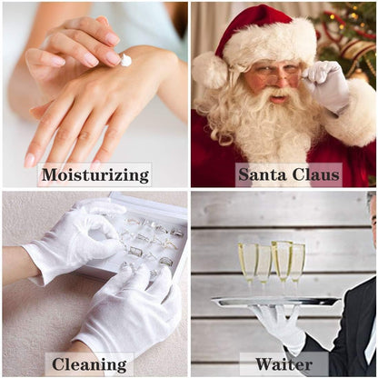 Aenon Fashion cotton gloves set for dry hand treatment