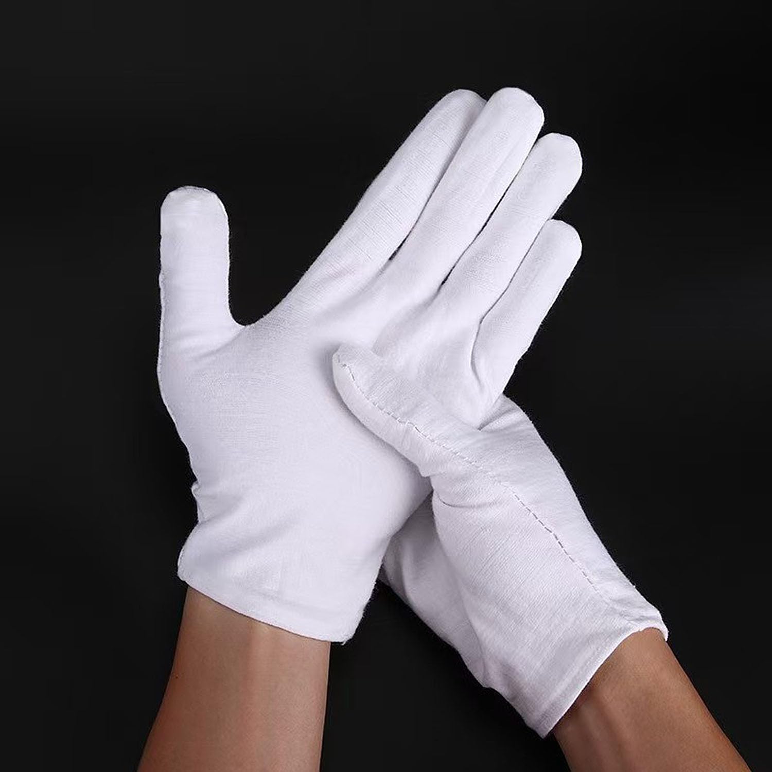 Zybux breathable moisturizing gloves for spa treatment