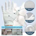 Njdgf moisturizing gloves folded pair