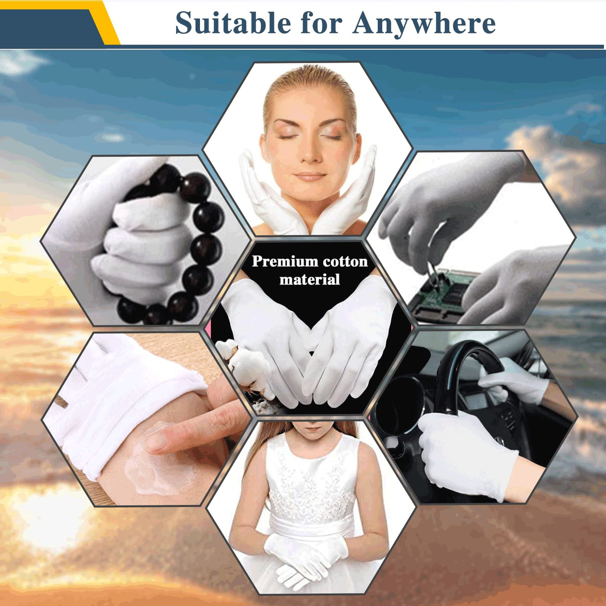 Njdgf skin care gloves lifestyle view
