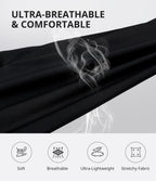 Black upf 50+ sun protection gloves for nails