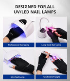 Airsee anti uv gloves worn on hands