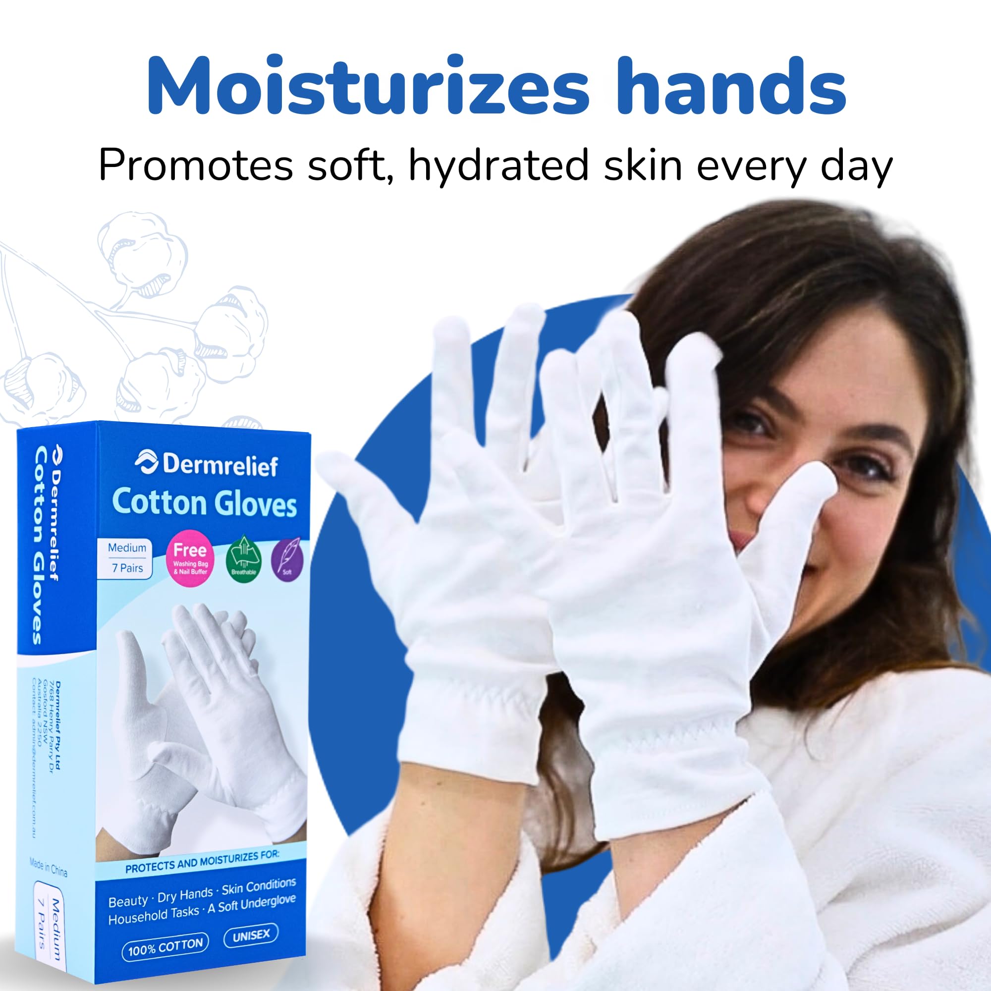 Professional nail buffer tool included in Dermrelief kit