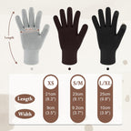 Mig4u large size spa gloves worn on hands for dry skin relief
