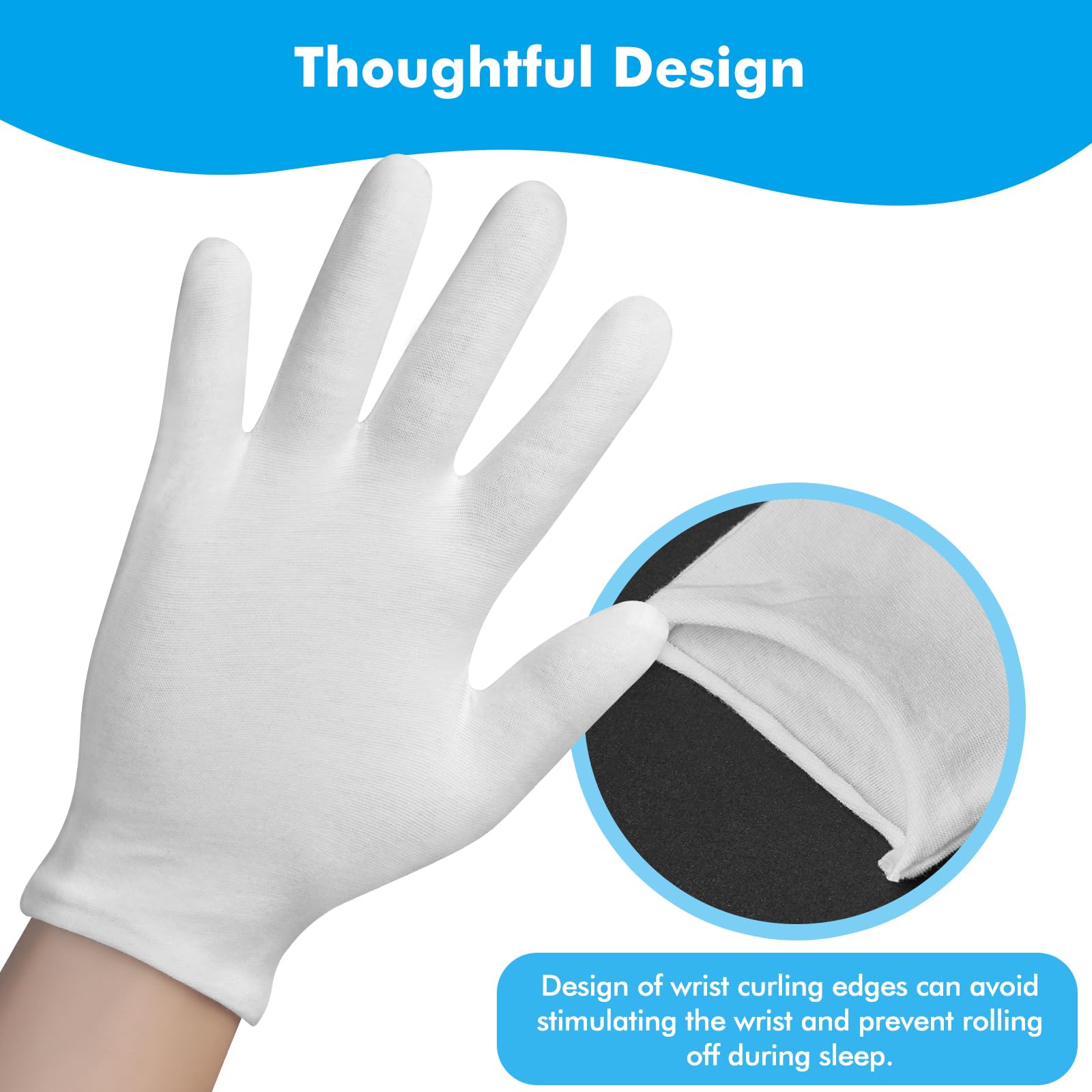 Pupkoli gloves for eczema relief and skin care