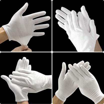 Yitiaoyu white gloves for handling jewelry and coins