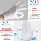 Yitiaoyu archival inspection cotton gloves full set