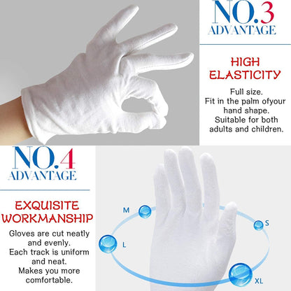 Yitiaoyu extra large cotton gloves packaging