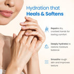 Plantifique moisturizing gloves key ingredients display