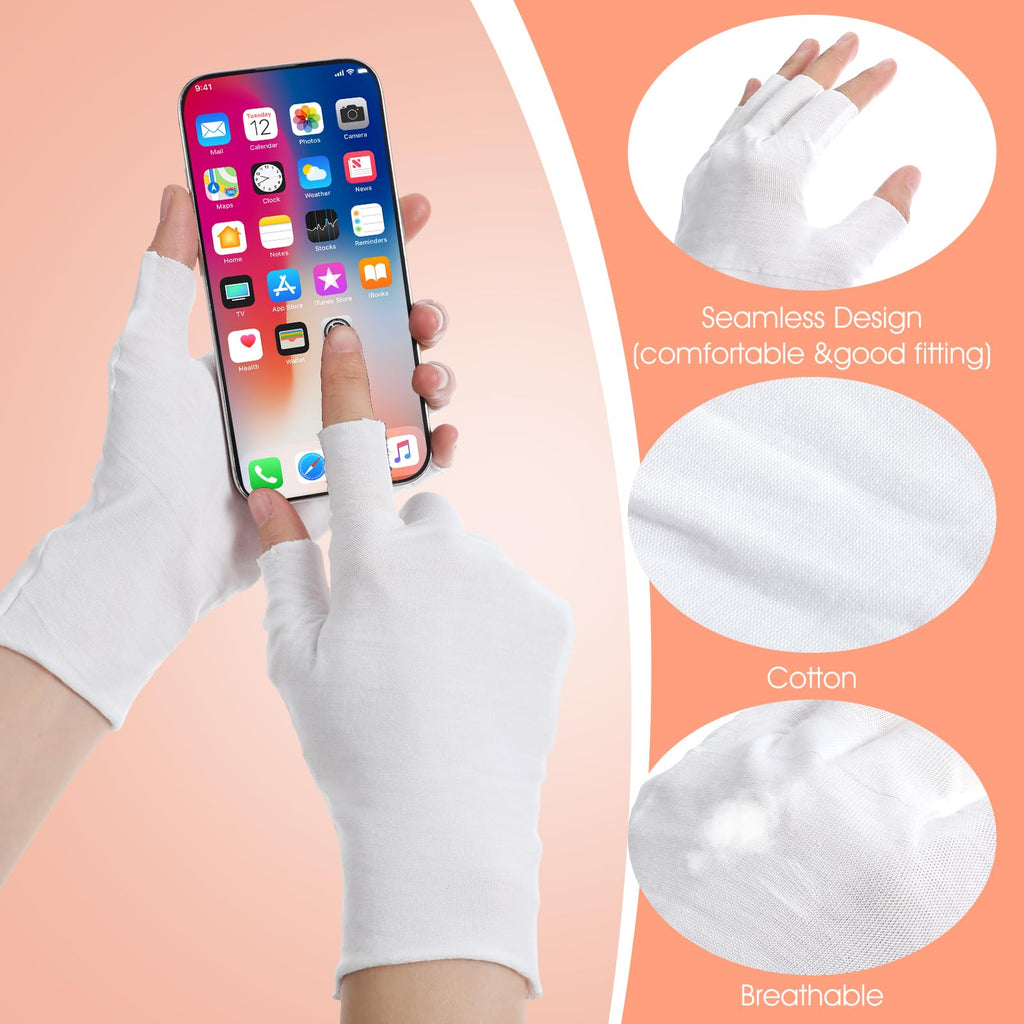 Heclia moisturizing gloves displayed for dry hands and eczema relief