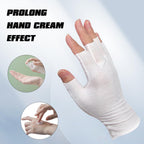 PKRFCJ soft cotton moisturizing gloves fabric texture close up