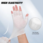 PKRFCJ overnight hand hydration gloves laid flat