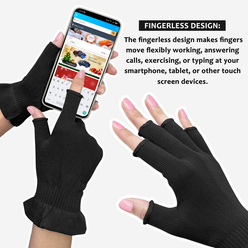 MIG4U black beauty gloves packaging and product layout