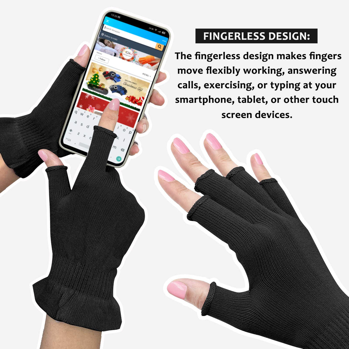 MIG4U black beauty gloves packaging and product layout