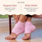 ZenToes foot care socks being worn