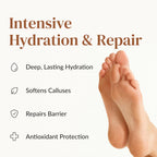 Epielle Hydrating Foot Mask 6 Pairs back packaging with instructions