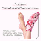 Koelf Rose Petal Satin Foot Mask box showing product details