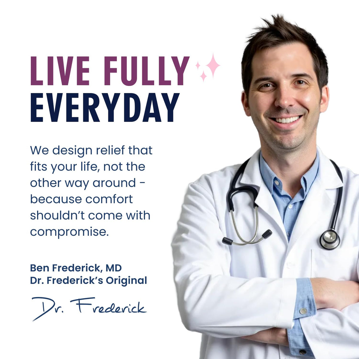 Lifestyle shot demonstrating overnight foot care routine use