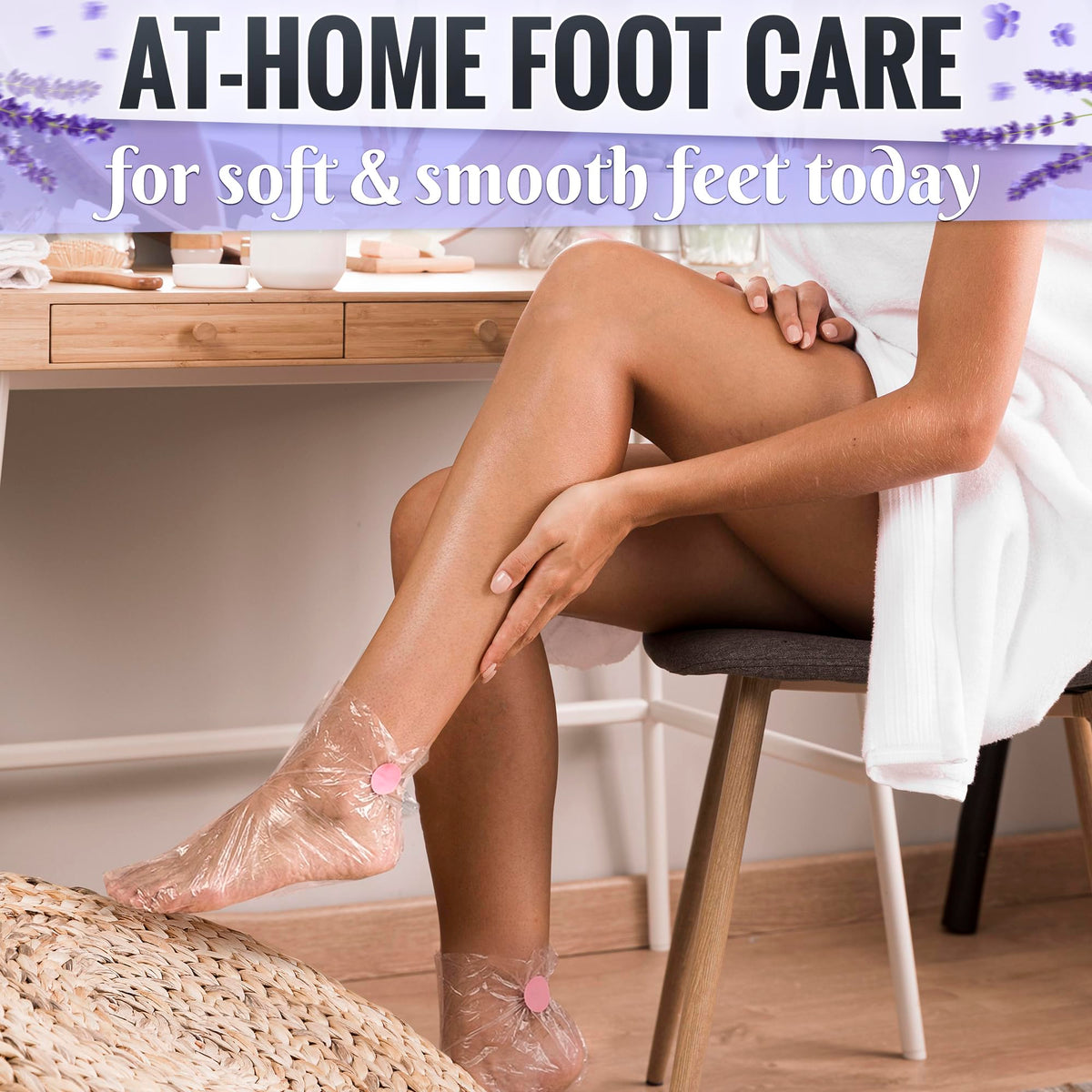 Complete set of Ketar foot covers and closure stickers