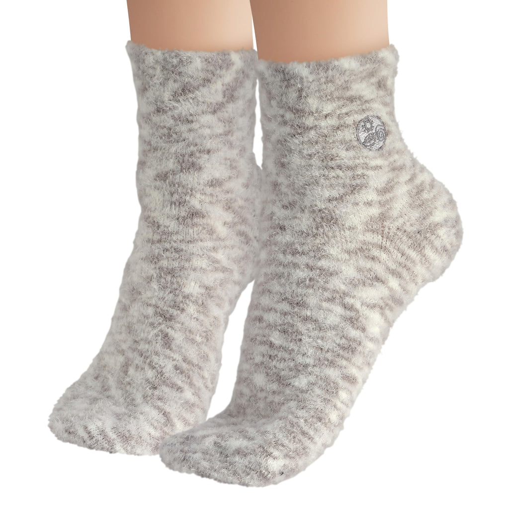 Close-up of super-plush fuzzy texture and fabric weave