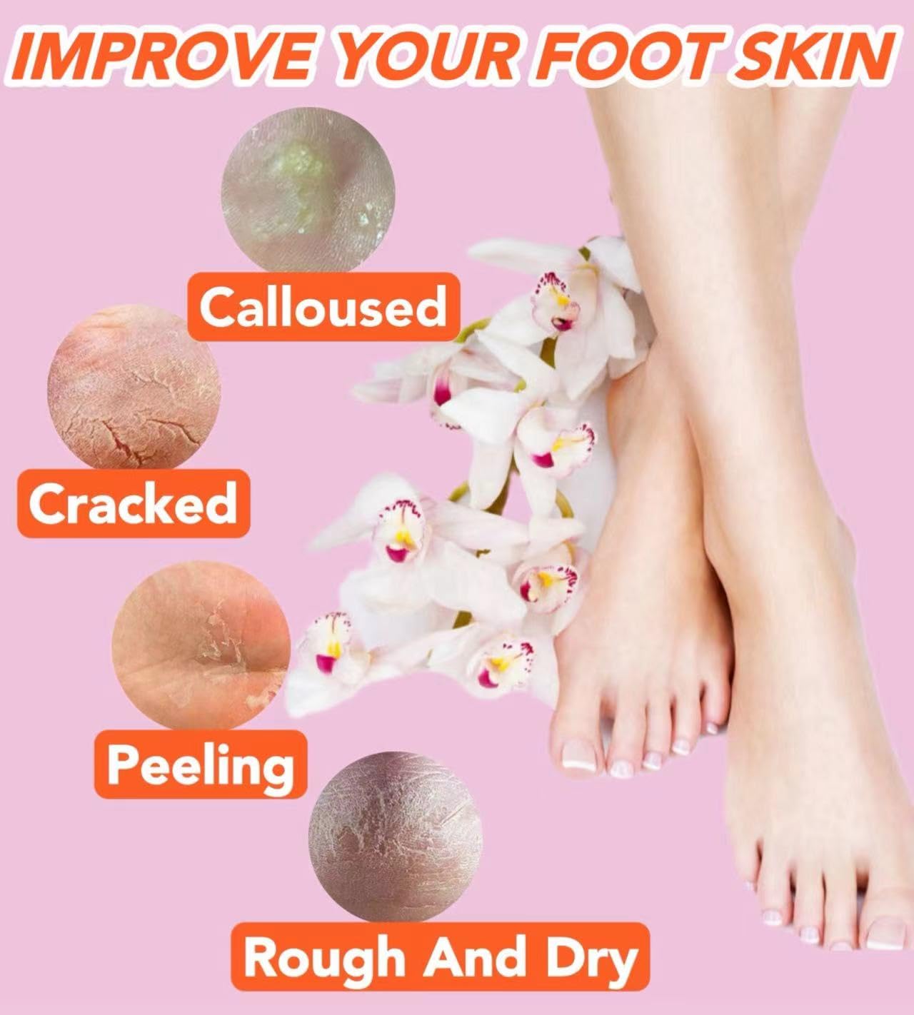 Seflica gel socks showing interior moisturizing lining