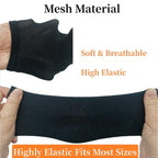 Flexible and stretchy fabric showing elasticity for youth shoe sizes