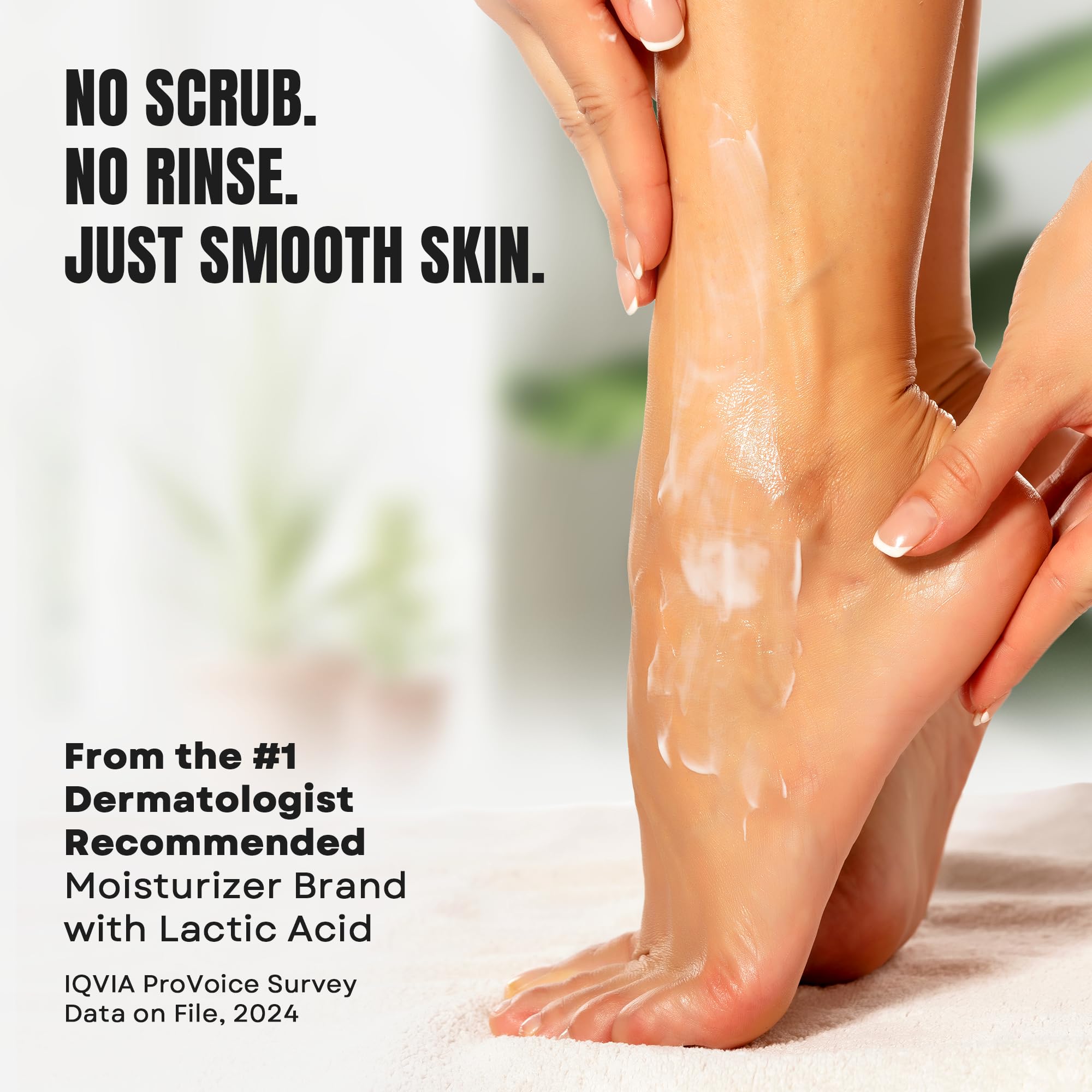 AmLactin Foot Repair Cream usage illustration