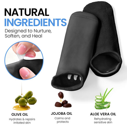 Aluroice gel socks showing interior aloe infusion