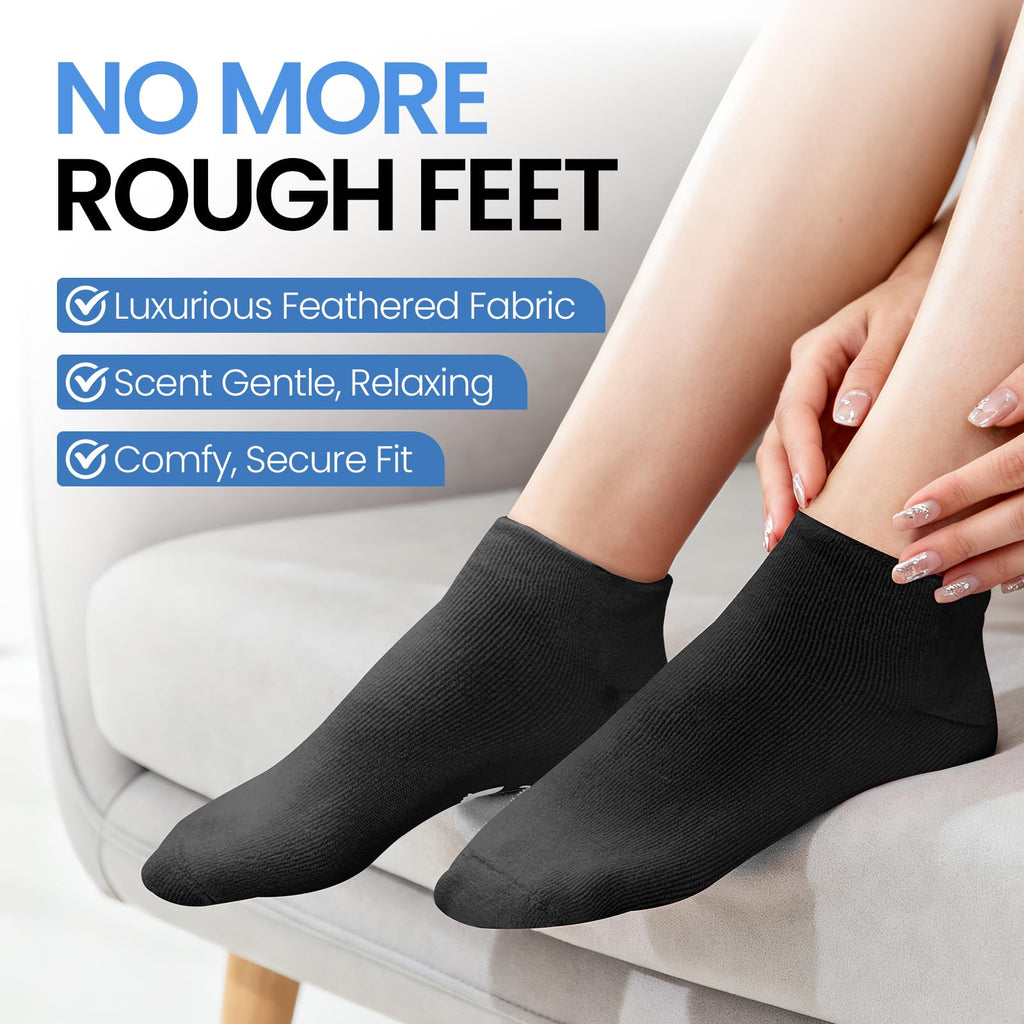 Aluroice cracked heel repair socks packaging view