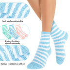 APLZGMG non slip fuzzy socks sole view showing grips