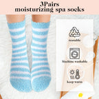 APLZGMG soft winter cozy socks packaging display