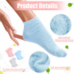 Janmercy aloe infused non slip socks displaying grip dots on sole