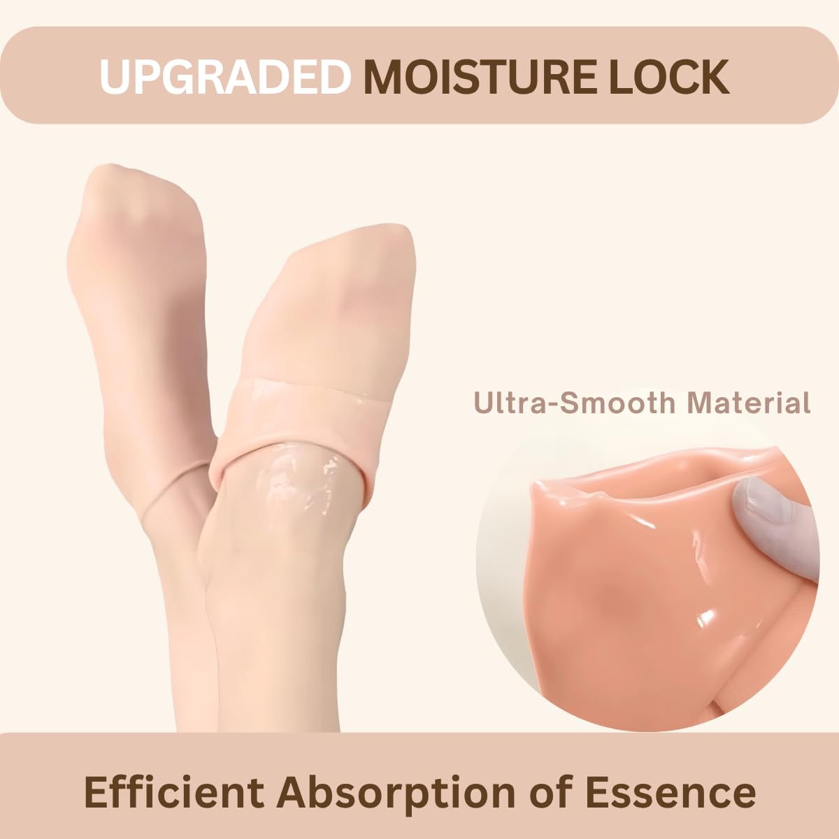 Washable silicone socks for women and men size 5 to 12