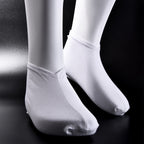 Hotop cotton lotion socks folded in packaging view