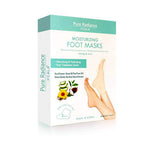 Cala moisturizing foot mask packaging showing ingredient highlights