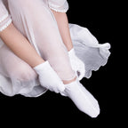 Hotop cotton moisturizing socks lifestyle placement view
