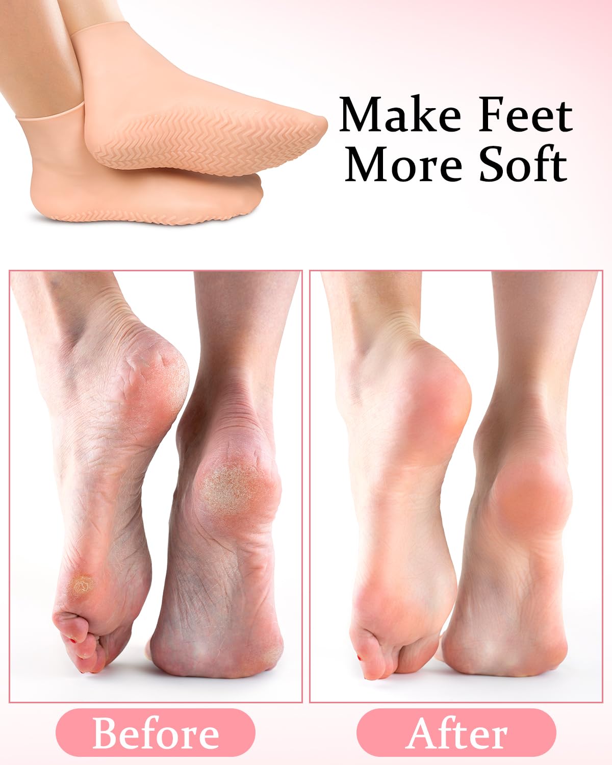 Pedimend XL stretchable moisturizing socks for foot care