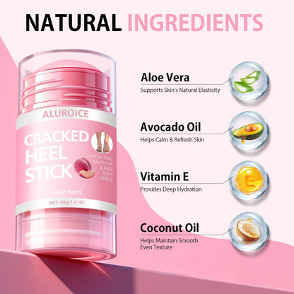 Pink moisturizing gel socks for pedicure