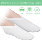 Gjinxi lotion locking socks displayed flat for dry feet