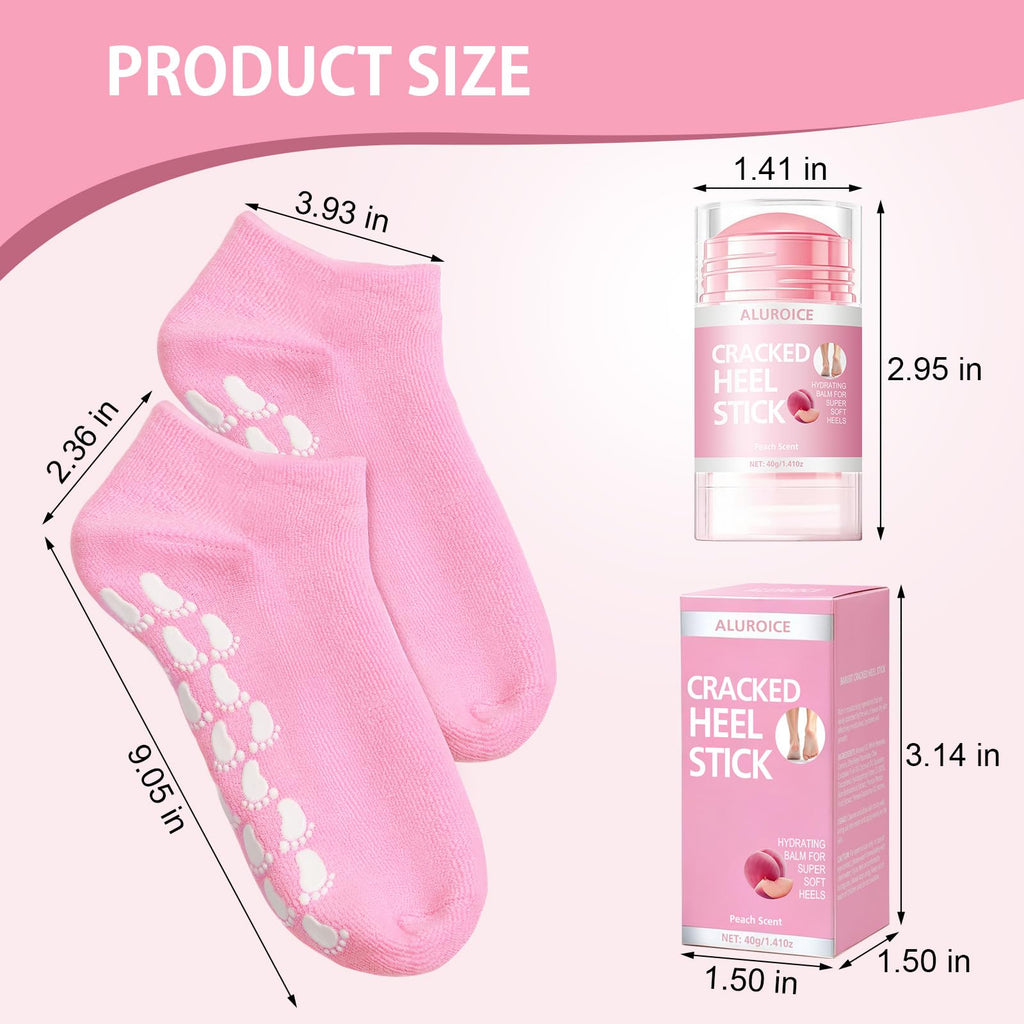 Complete 2-in-1 foot care treatment kit components displayed together