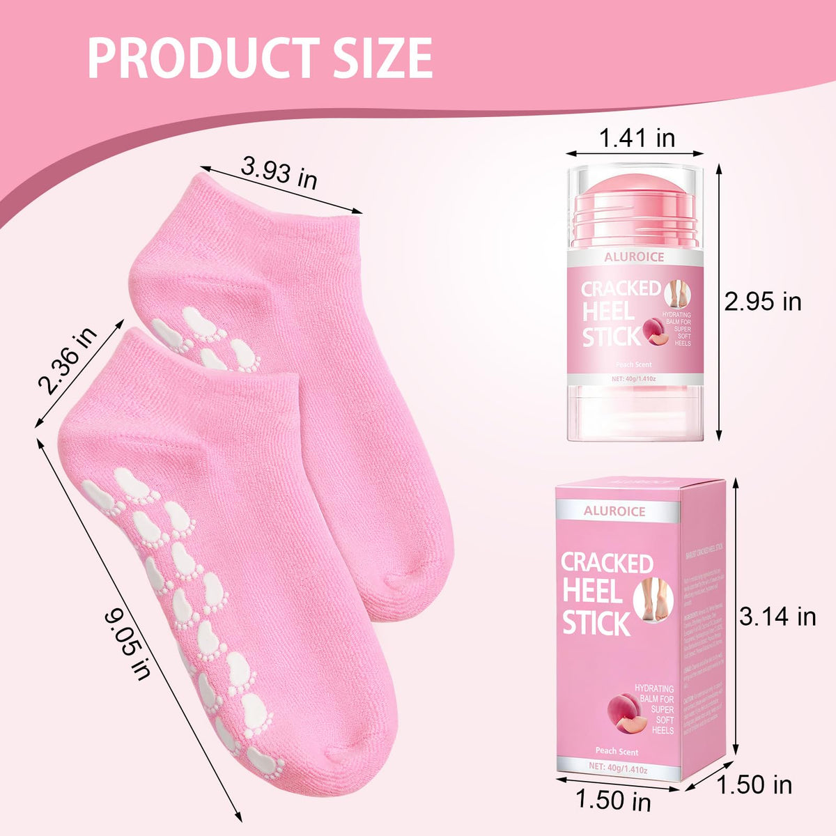 Complete 2-in-1 foot care treatment kit components displayed together
