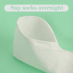 Gjinxi 2 pairs moisturizing socks packaging and contents