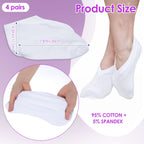 Bremorou cotton spa socks folded stack
