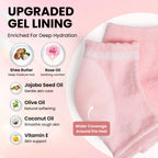 Vhoi moisturizing heel socks packaged set of two pairs