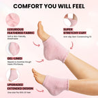 Vhoi foot care spa socks showing stretchable exterior texture