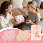 Side profile of Vhoi moisturizing gel heel socks